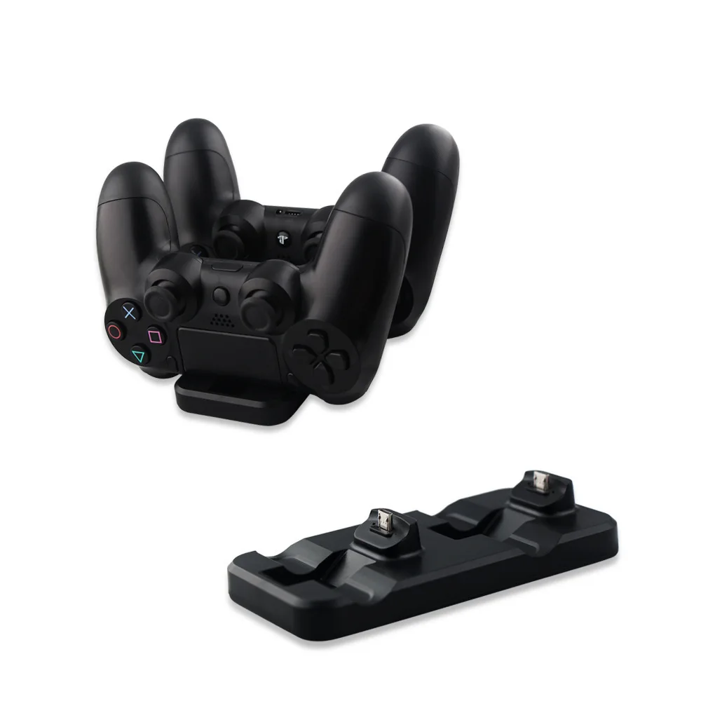Для Sony PlayStation 4 беспроводной контроллер с двойной ручкой беспроводные зарядные
