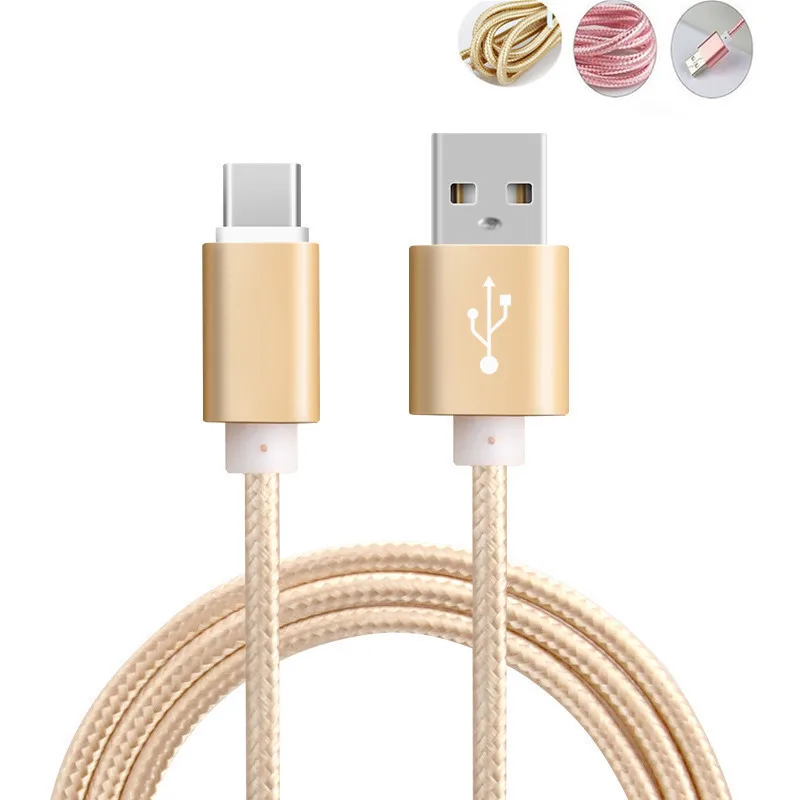 Металлический штекер usb 3 1 Тип C USB-кабель для зарядного устройства Samsung Galaxy A51 A71 S8 S9