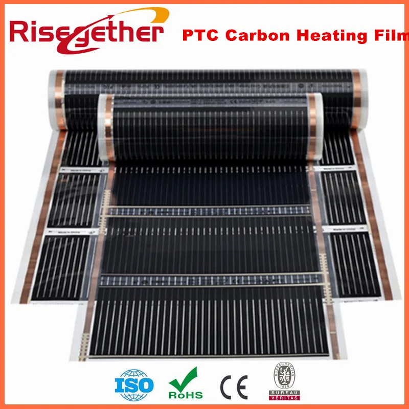 30m2 PTC дальнего инфракрасного электрический подогрев пола Плёнки 220vac 220 Вт