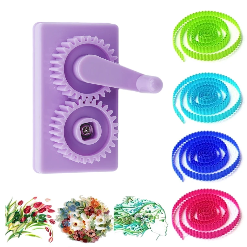 Пластиковые щипцы для квиллинга бумаги DIY штампованная скрапбукинга машина