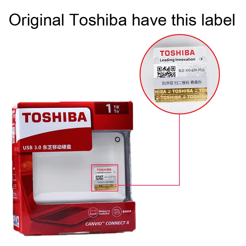 Toshiba Canvio ADVANCE подключения II 2," внешний жесткий диск 500G/1 ТБ/2 ТБ USB 3,0 HDD жесткий диск Настольный Ноутбук хранения Устройств HD