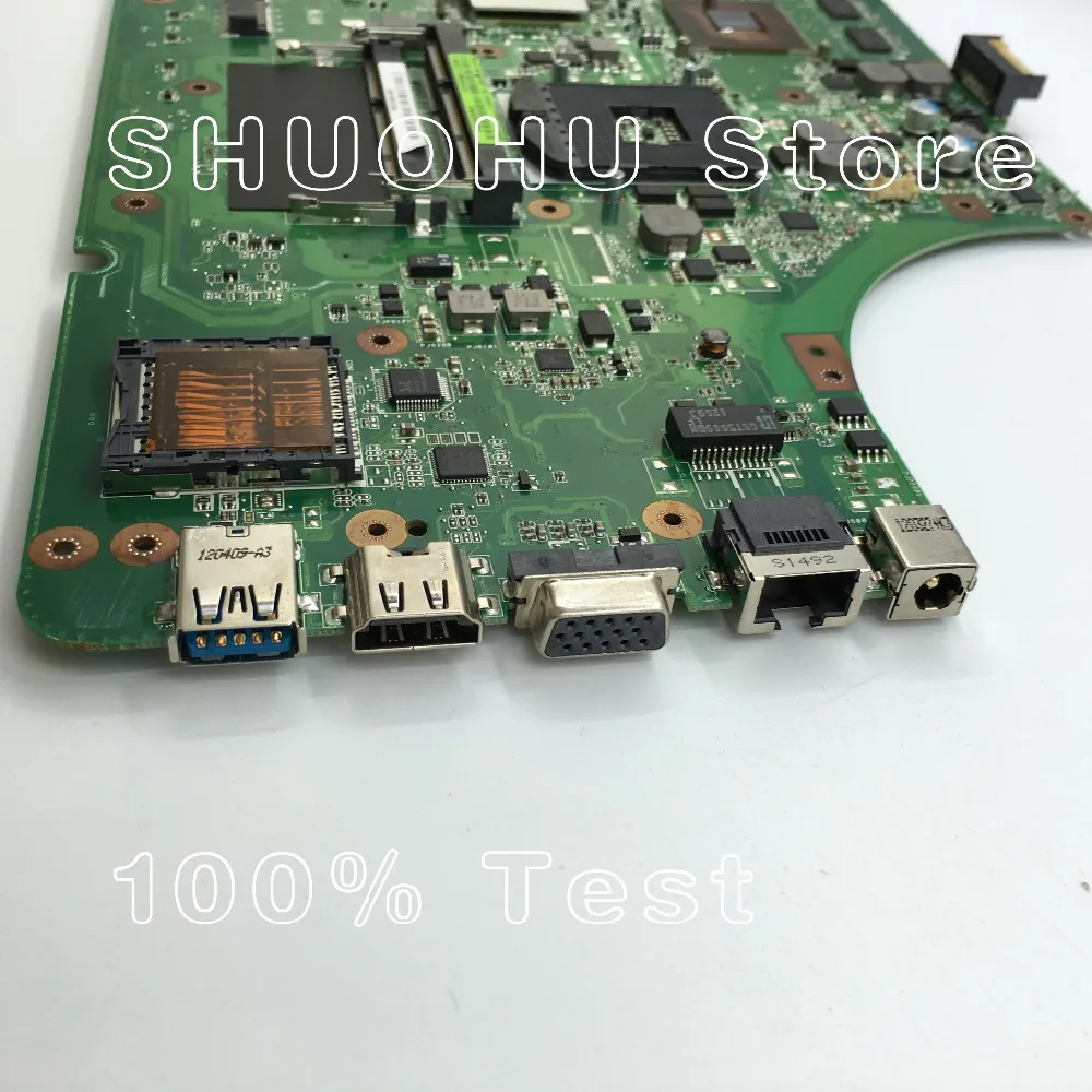 KEFU K53SC HM65 для ASUS K53S A53S A53SJ X53S P53SJ K53SV K53SM GT540/2 ГБ, может использоваться как ноутбук материнская плата протестированная работа оригинальная материнская плата