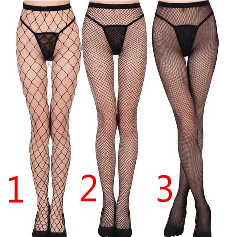 Новинка Модные женские сексуальные кружевные высокие чулки в сетку оптовая цена