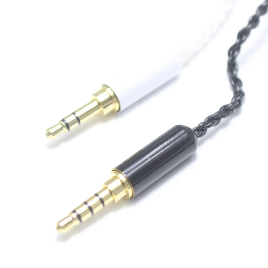 EClyxun 1 2 м 4Pin Furukawa Посеребренная проволока DIY линия для наушников обновление