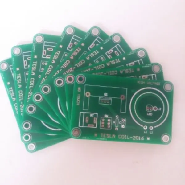 12V электронные игрушки Тесла катушки беспроводной передачи PCB освещение пластины