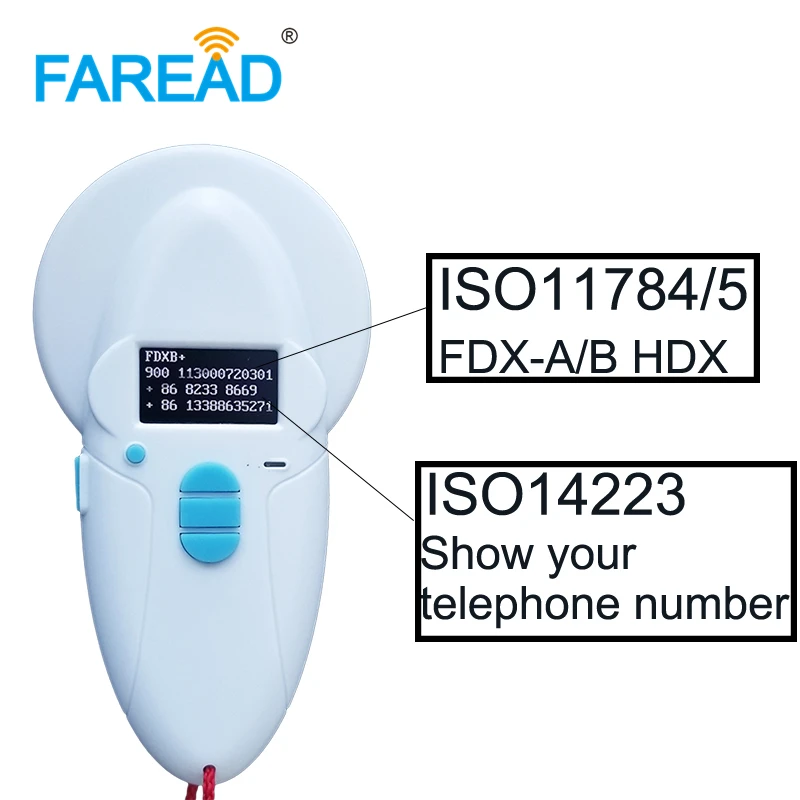 Шприц для считывания микрочипов домашних животных 1 4*8 мм 134 2 кГц|standard shipping|injector