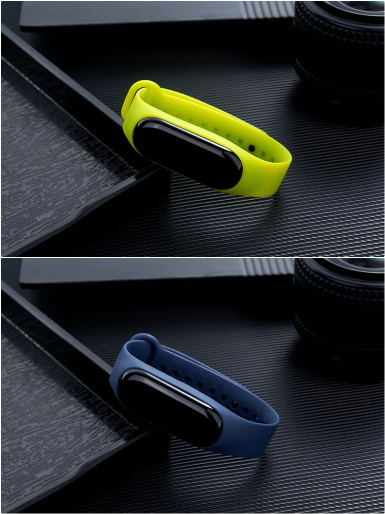 Для Xiao mi Band 4 3 ремешок для часов мягкий резиновый ремешок с пряжкой для Xiao mi Band mi 3 ремешок для часов horloges bandje