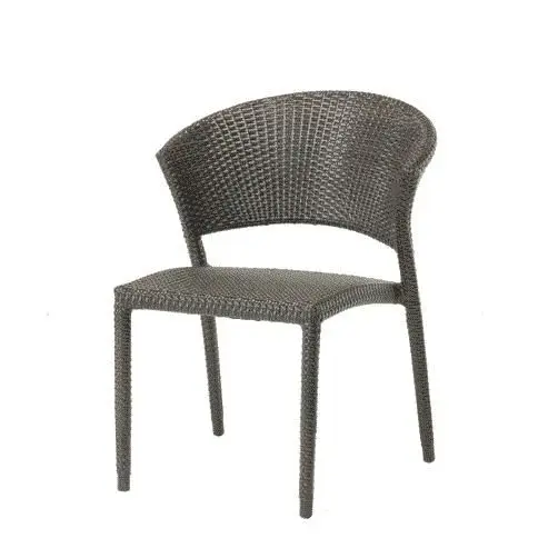 Sigma оптовая продажа уличная мебель современный обеденный стул из ротанга|Садовые