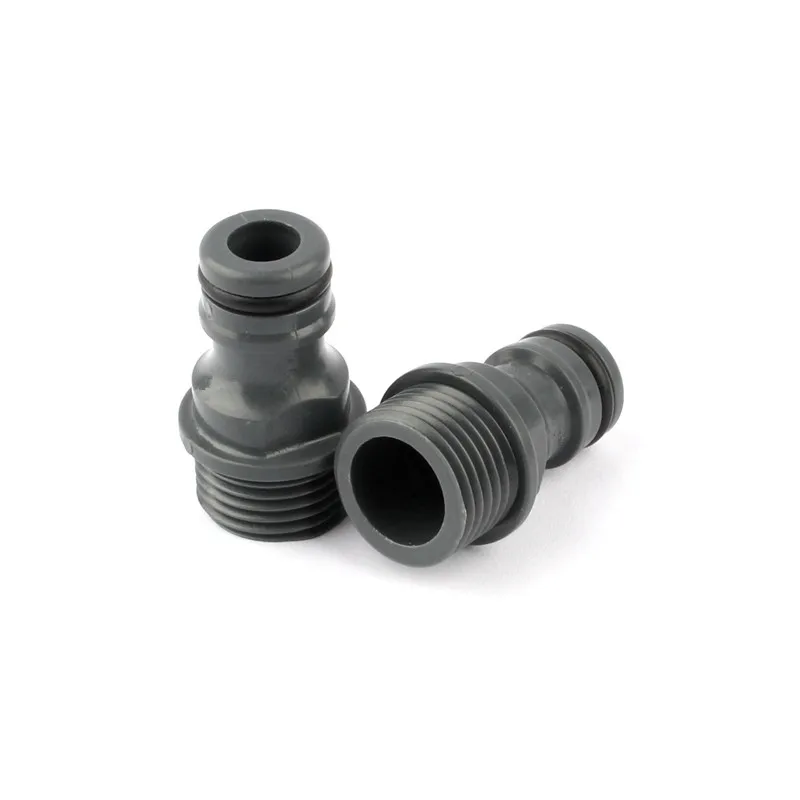 

1/2" Male Home Garden Union Flushing Adapter Water Gun Joint Flower Plants Irrigation Faucet Connectors Durable ABS Material
