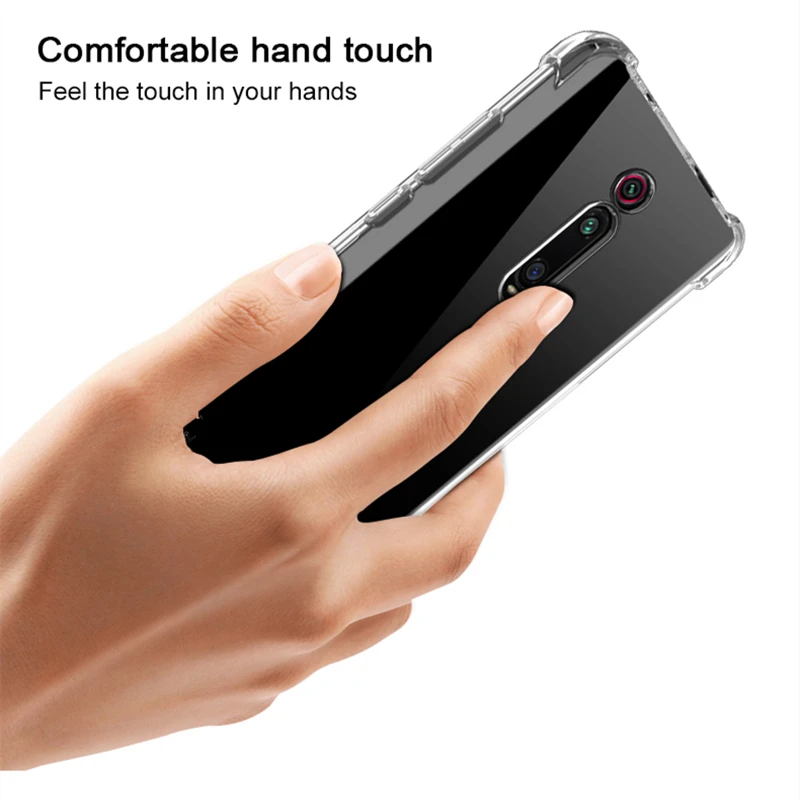 Крепление для спортивной камеры Xiao mi Red mi K20 Pro Чехол s прозрачный силиконовый чехол из ТПУ для спортивной камеры Xiao mi Red mi 5 Plus 4A 4X 5A 6A 7A Note 7 6 5 4 4X mi A1 A2 A3 Lite чехол Крышка