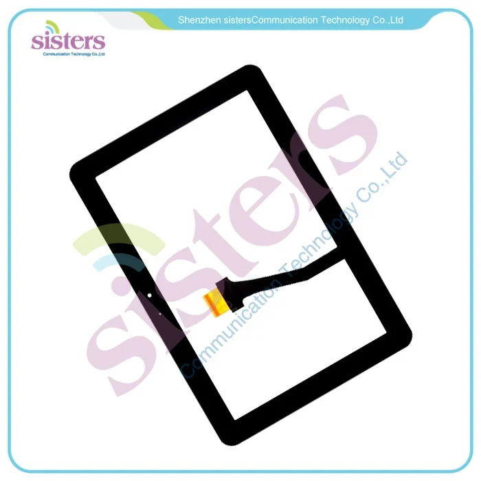 

Черный/белый оптовая продажа высококачественный сенсорный экран дигитайзер для Samsung Galaxy Tab 2 10,1 P5100 P5110 + бесплатная доставка