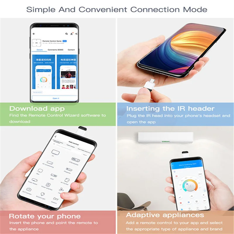 Интерфейс Micro USB type-C умное управление через приложение для телевизора
