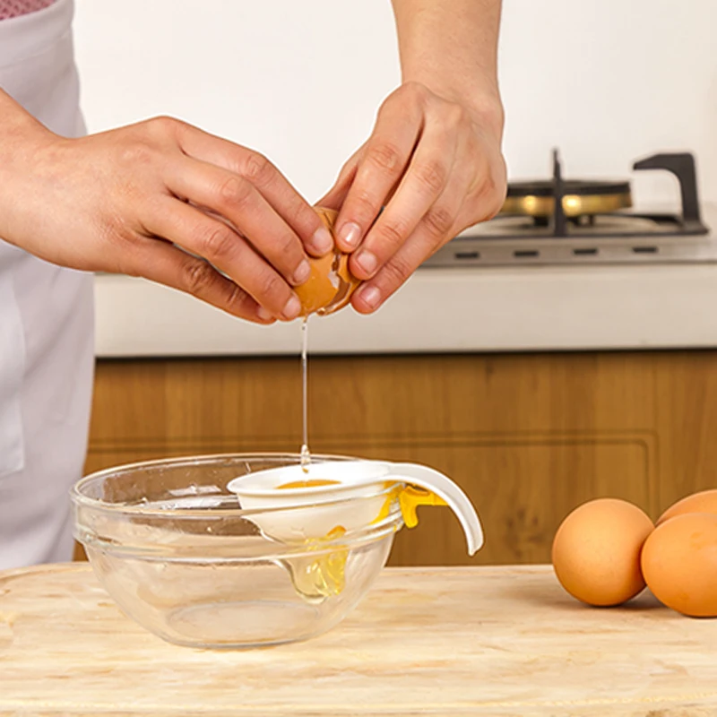 Мини-яичный инструмент для пищевых продуктов 1 шт. желток белый сепаратор яичный