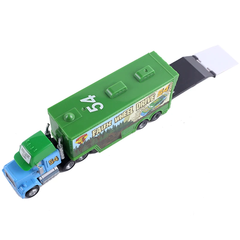 Автомобили disney Pixar Cars 2 3 Молния Маккуин Мак дядя грузовик мисс оладьи 1:55 литья под давлением металлическая машина модель детская игрушка, подарок