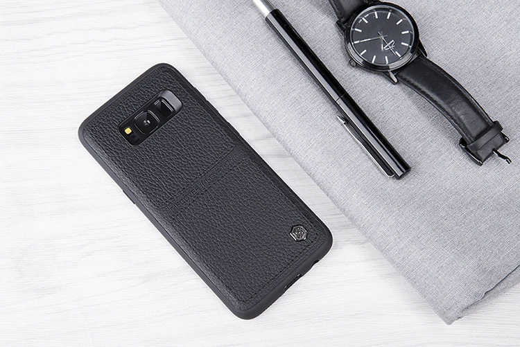 Чехол для samsung Galaxy S8, задняя крышка Nillkin Burt Series, чехол в деловом стиле для samsung Galaxy S8