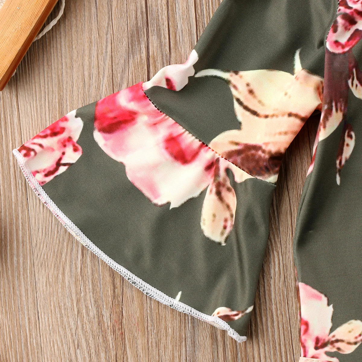 Newborn Infant Baby Girls Summer Clothes Rompers Kids Floral Princess Flare Long Sleeve Romper Jumpsuit Sunsuit Clothing Sets | Детская