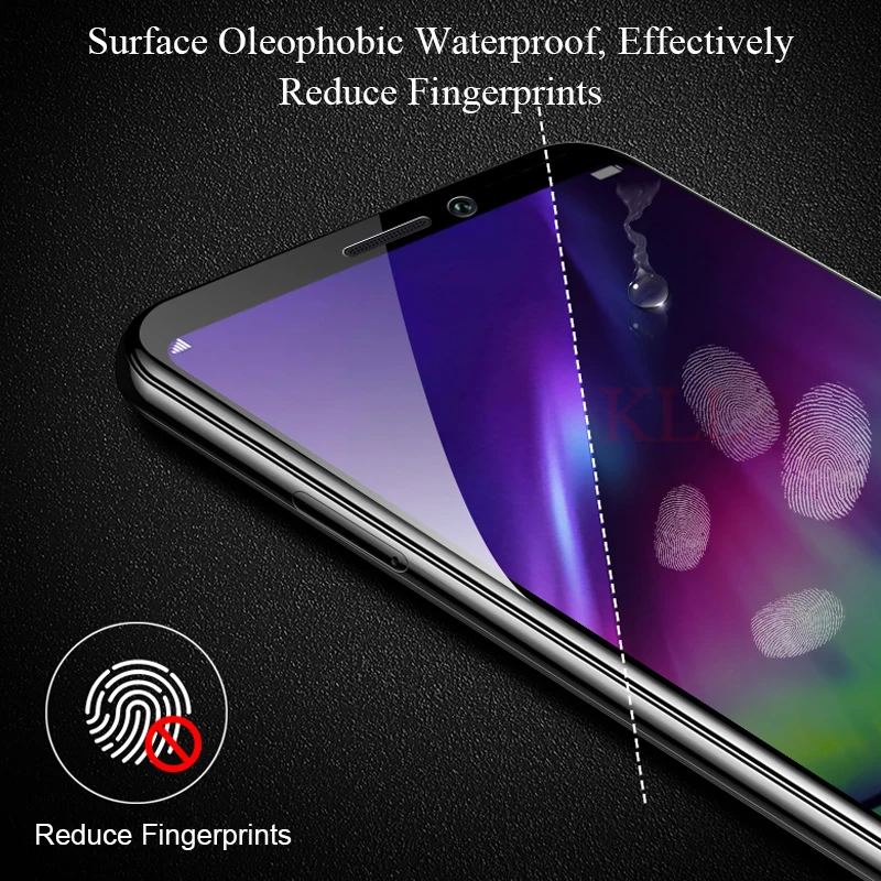 Закаленное стекло с полным покрытием для Huawei Honor Note 10 Play 7 9i Защитная пленка экрана