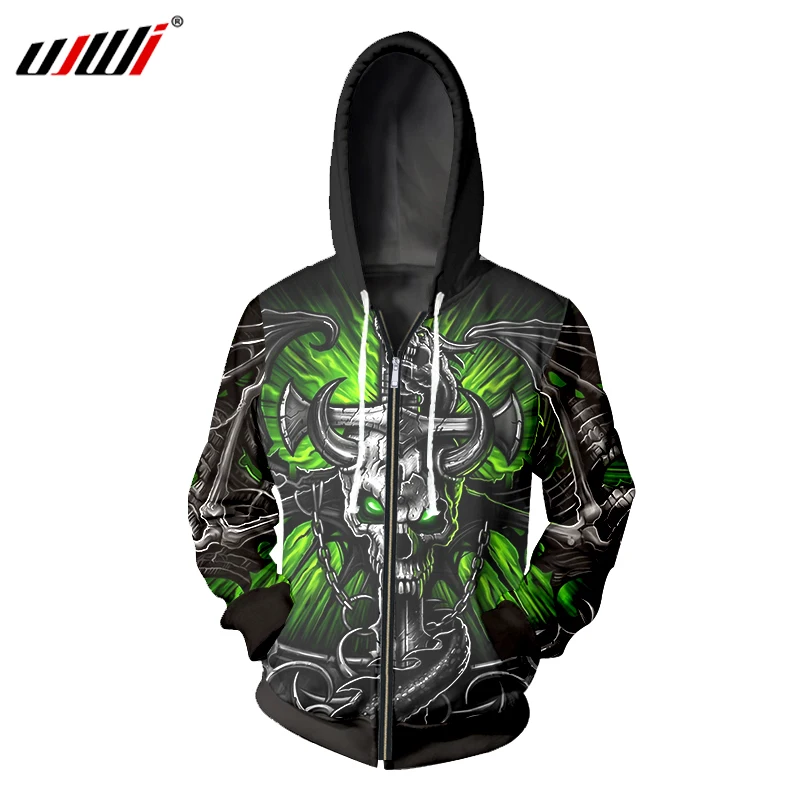 Мужская толстовка с капюшоном на молнии принтом|men hoodie|hip hopcool hoodies men |