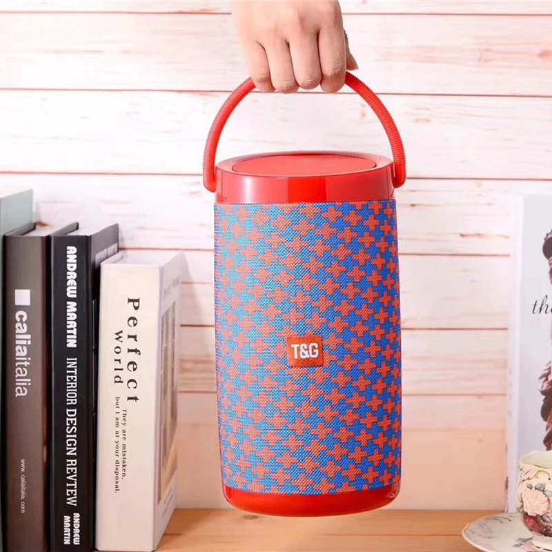 Высокое качество звука новая ткань ручка портативный Bluetooth динамик 10 Вт Мощность