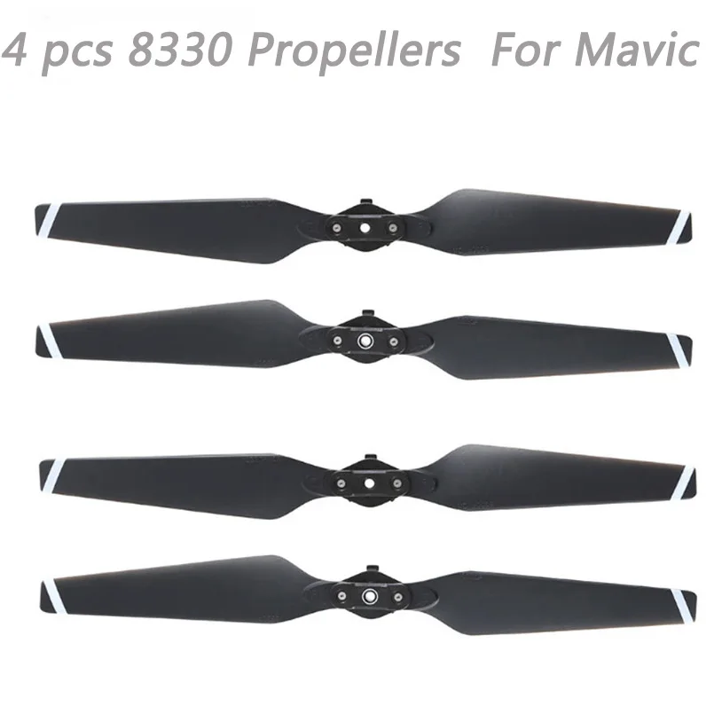 2 пары/4 шт./лот Mavic Pro пропеллеры черные 8330 для Quickrelease складные DJI аксессуары|accessories accessories|accessories lot |