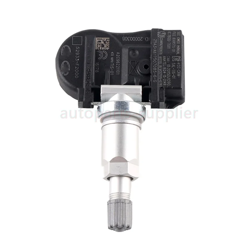 Датчик контроля давления в шинах 4 шт./лот 52933-F2000 433 МГц TPMS для Hyundai Kia NIRO Optima Sportage