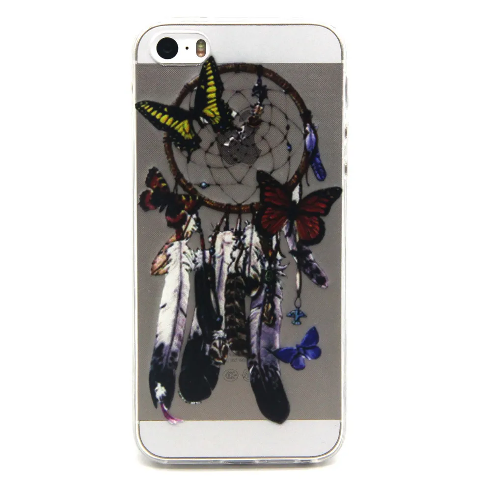 TPU Soft Case For iPhone 5 Transparent Ultra-Thin Silicone Phone Cover |