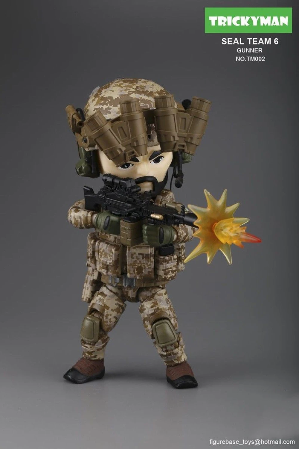 13 см в продаже " Военная фигурка TRICKYMAN Seal Team 6 Rifleman TM002 фигурка база