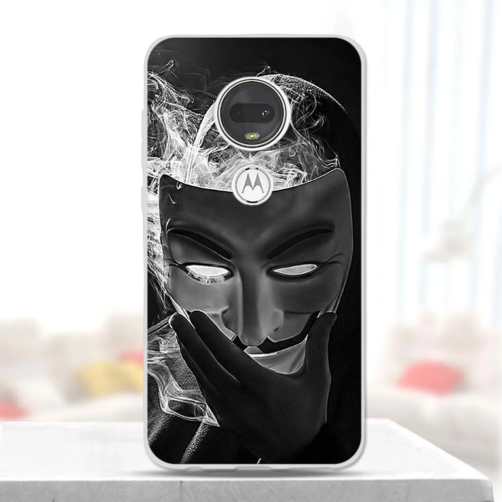 ТПУ силиконовый чехол для телефона Motorola Moto G7 Plus задняя крышка Чехлы Fundas защитный