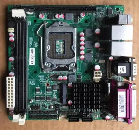 

Original SV1-H612A dual network multi-serial industrial motherboard