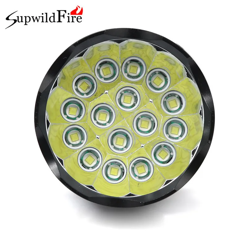 SupwildFire открытый спортивный велосипед велосипедный фонарь 40000Lm 16x XML T6 LED 5 режимов