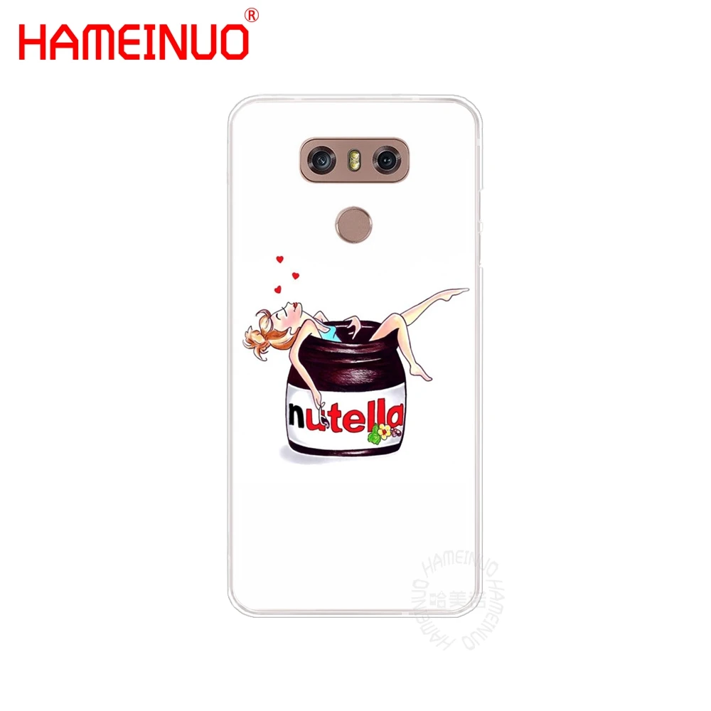 HAMEINUO чехол для телефона с шоколадной едой Nutella LG Q6 G6 MINI G5 K10 M250N 2017 2016 X POWER 2 V20