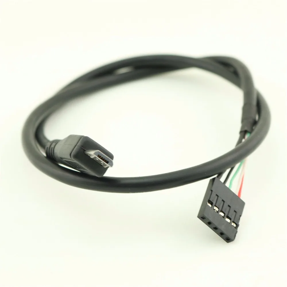 2 шт. 50 см Micro USB 5Pin Male к Dupont Female Header адаптер материнской платы Cable|usb 5pin|usb micro usbusb usb |