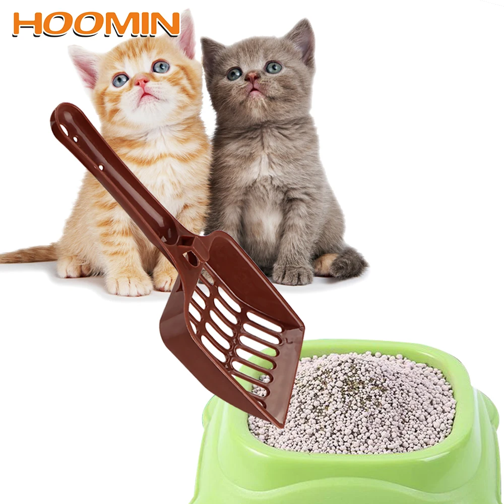 HOOMIN совок для собак и кошек, пластиковый совок, инструмент для чистки домашних животных, универсальный совок, разные цвета, товары для домашних животных