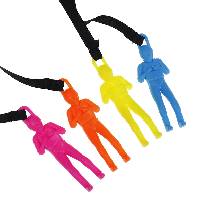 

1/4pcs Hand Throwing Mini Play Soldier Parachute Toys For Kids Outdoor Fun Sports Children's Educational Parachute Game
