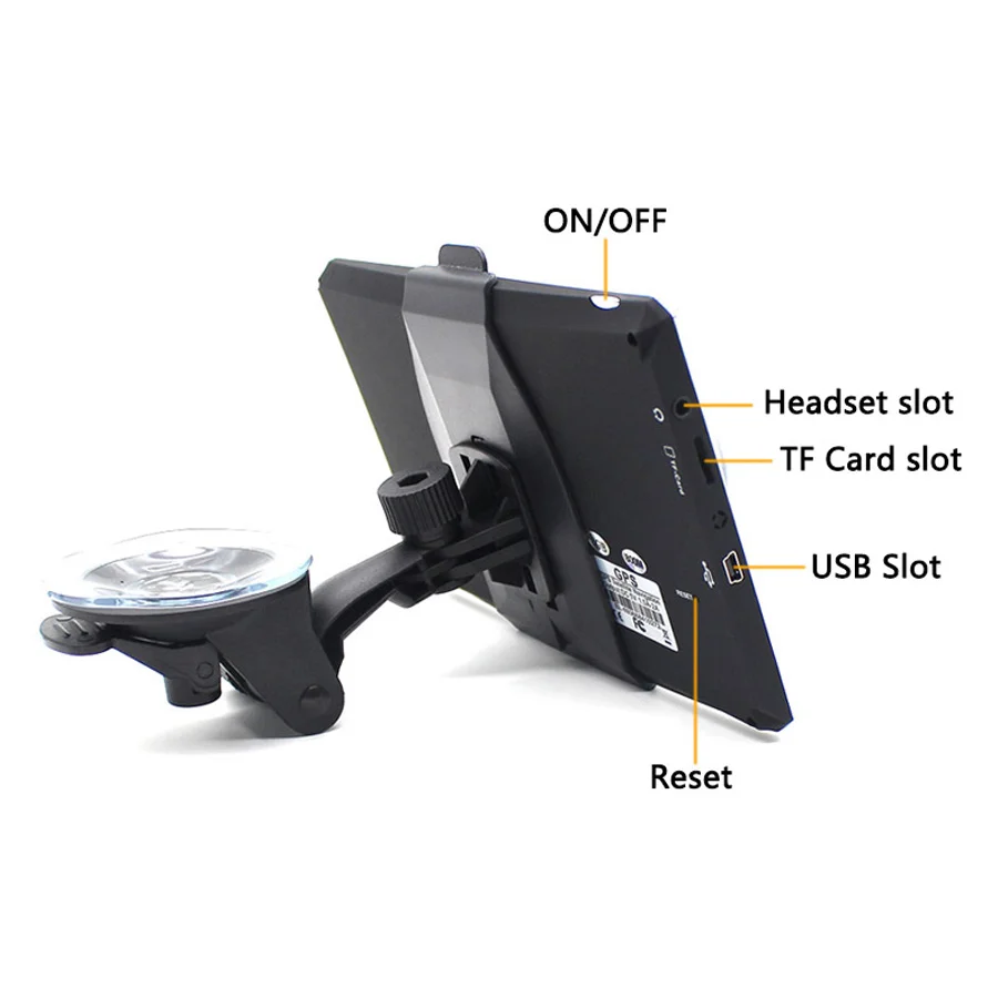 7 Inch HD Auto Car GPS Navigation 8GB 800MHZ WINCE Map Free Upgrade Navitel Europe Sat nav navigator automobile | Автомобили и