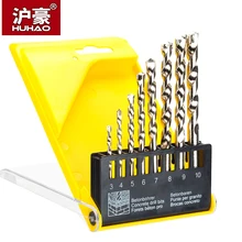 HUHAO Stainless steel turning head high speed twist drill bit metal alloy hand set multi function set|drill metaldrill