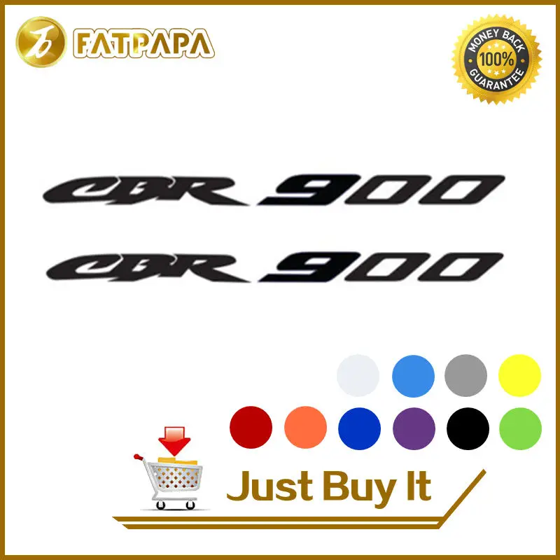 motorcycle bike Fuel tank Wheels Fairing notebook Luggage helmet MOTO Sticker decals For Honda CBR 900 | Автомобили и мотоциклы