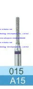 Dental laboratory Diamond bur A15 polishing material micro motor grinding flat end cylinder diamond | Красота и здоровье