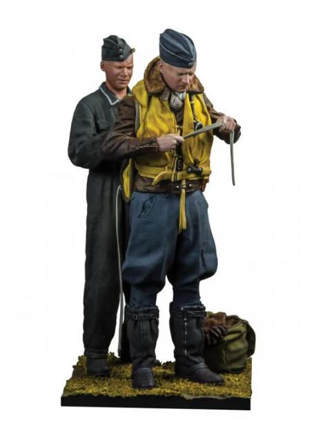 1/32 полимер фигурка строительный комплект отделочное оборудование пилот|Наборы