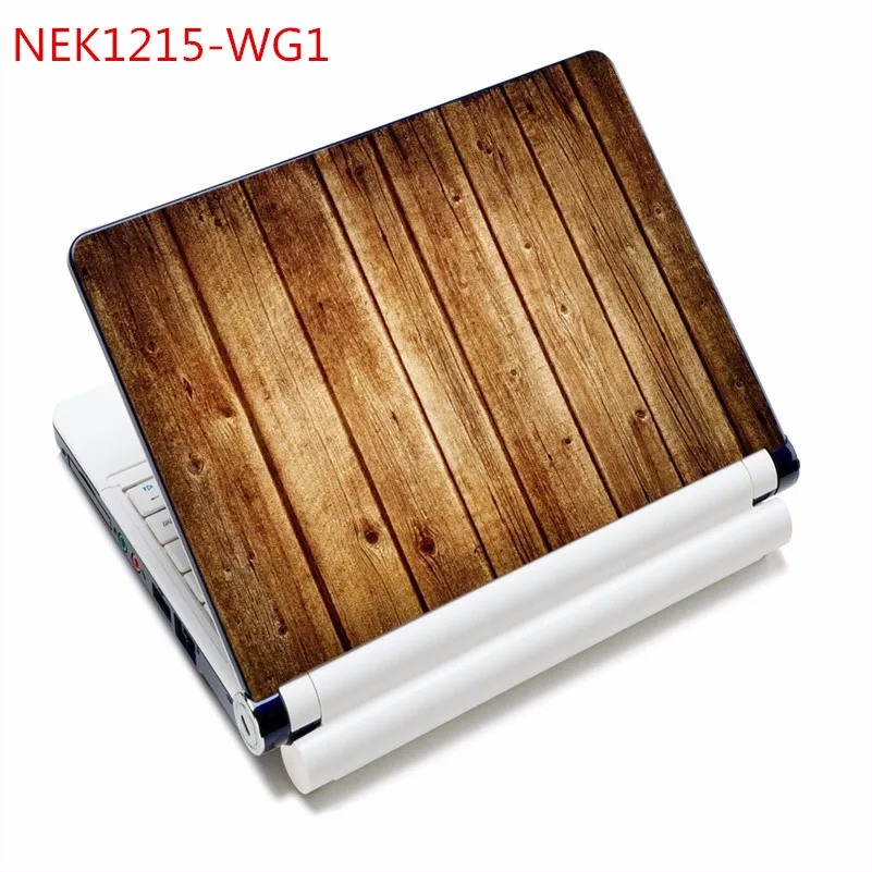 Wood Grain 1 ПВХ 1" 15,4" 15," мозговые принты, наклейка для ноутбука, чехол, восстанавливаемый защитный чехол для ноутбука для Macbook lenovo hp ASUS ACER DELL - Цвет: Wood Grain 1