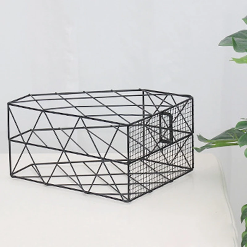 Простая металлическая стойка для хранения файлов офисные принадлежности