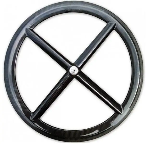 Углеродные 4 спицевые колеса 700c с логотипом на заказ велосипедные стационарные