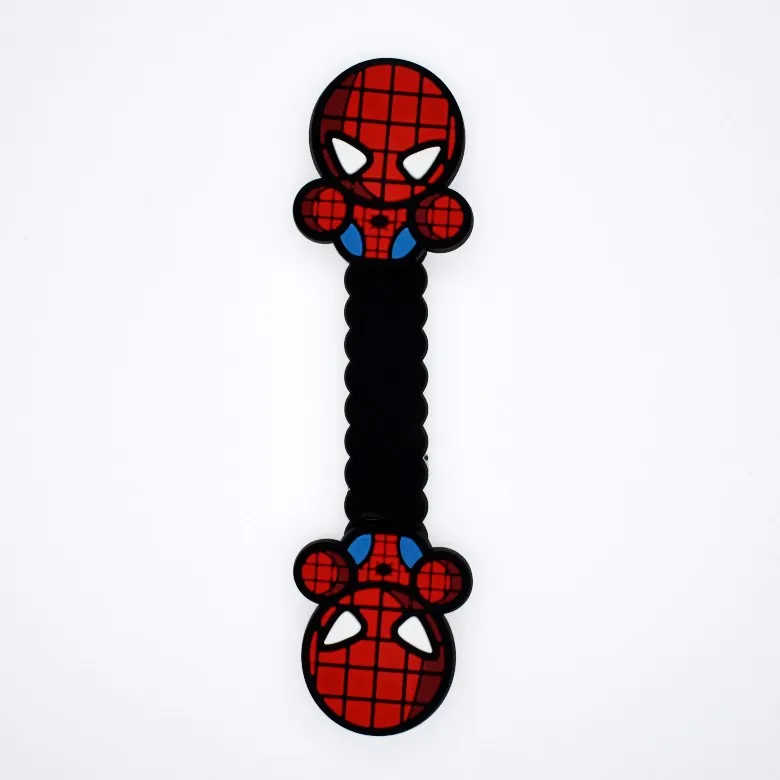 2 шт./лот многофункциональные Фигурки Мстителей устройство для намотки кабеля наушников кабель для наушников провод Органайзер шнур держатель для iphone samsung - Цвет: 11