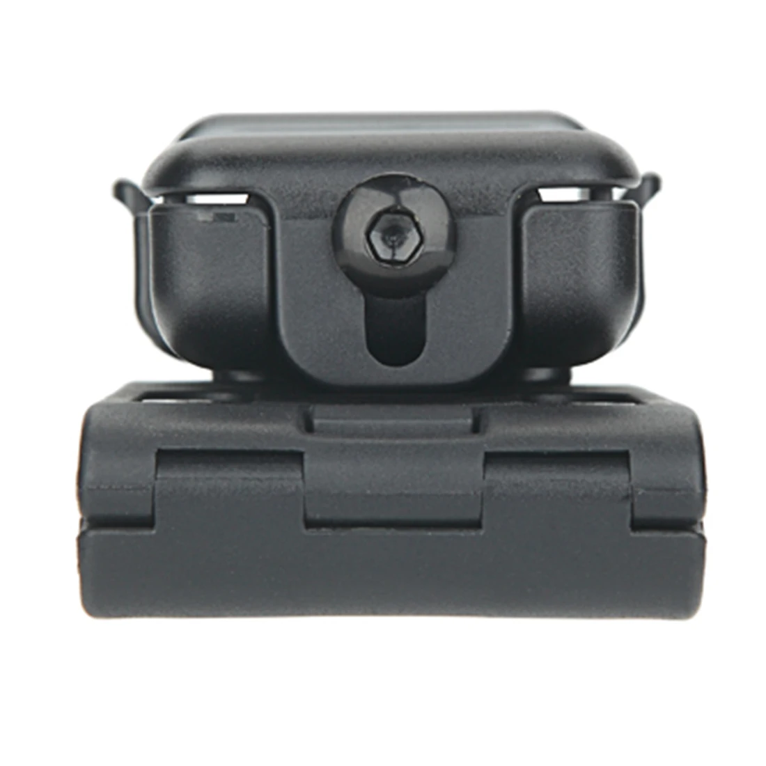 Amomax Tactical Single Magazine Pouch For Universal 9mm,.40,.45 Caliber Magazine Single Or Double Stack- Black