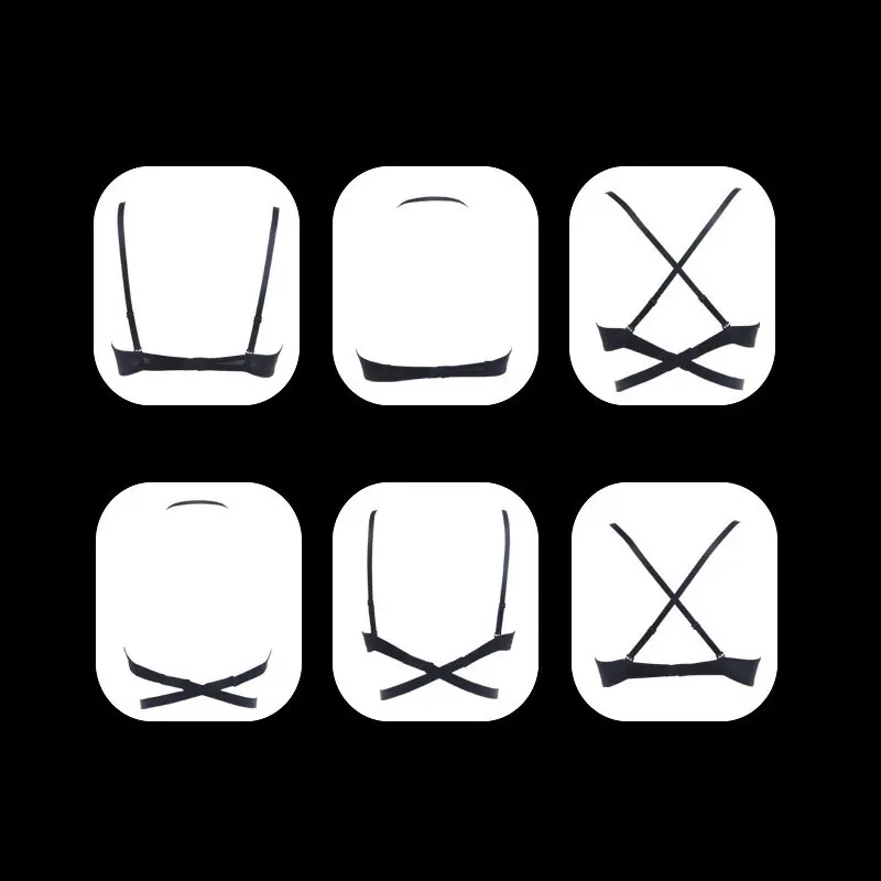 Сексуальное женское нижнее белье с глубоким вырезом пуш-ап u-образный