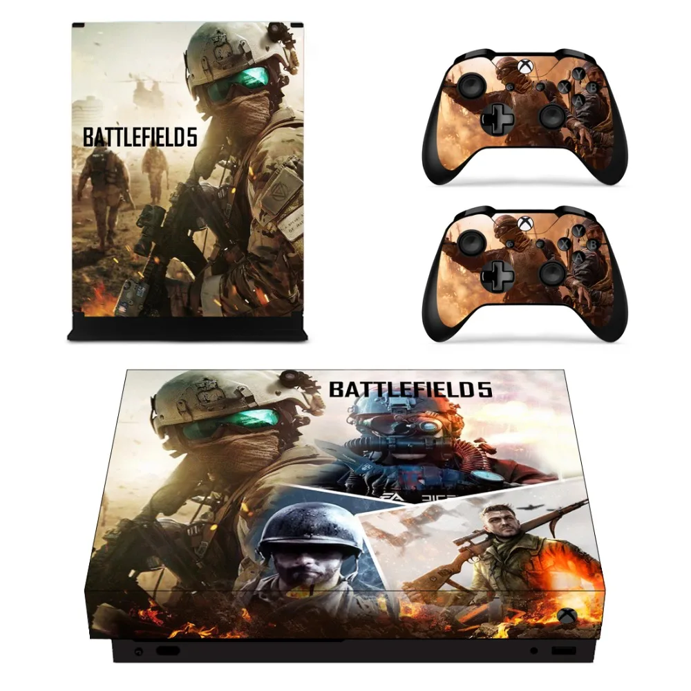Игровая приставка battlewood V лицевая панель наклейка на контроллер для Xbox One