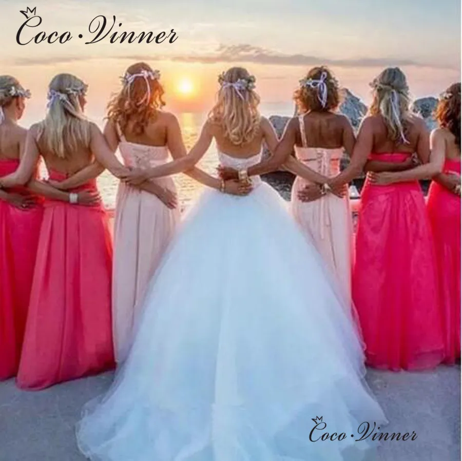 Милое элегантное Тюлевое свадебное платье новинка открытая спина белого цвета