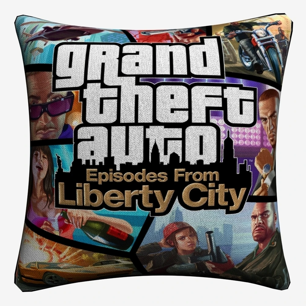 GTA 5 Сексуальное Женское город игра декоративное хлопковое белье Наволочка на