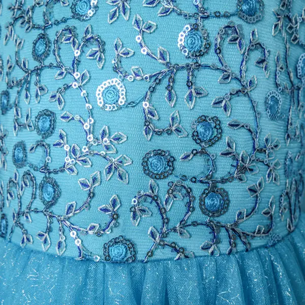 Sunny Fashion платья для девочек платье Цветок Девушка Платье Мультфильм Костюм
