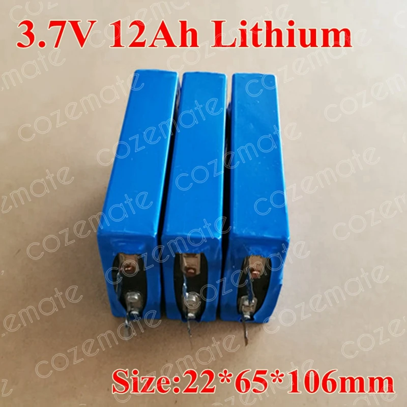 7 шт. 3,7 v 12Ah литий Батарея Lipo полимерный 13ah 10ah 15ah для Сделай Сам пакет Батарея 24v 12ah акумуляторная батарея с зарядным устройством, 24v Питание для хранения